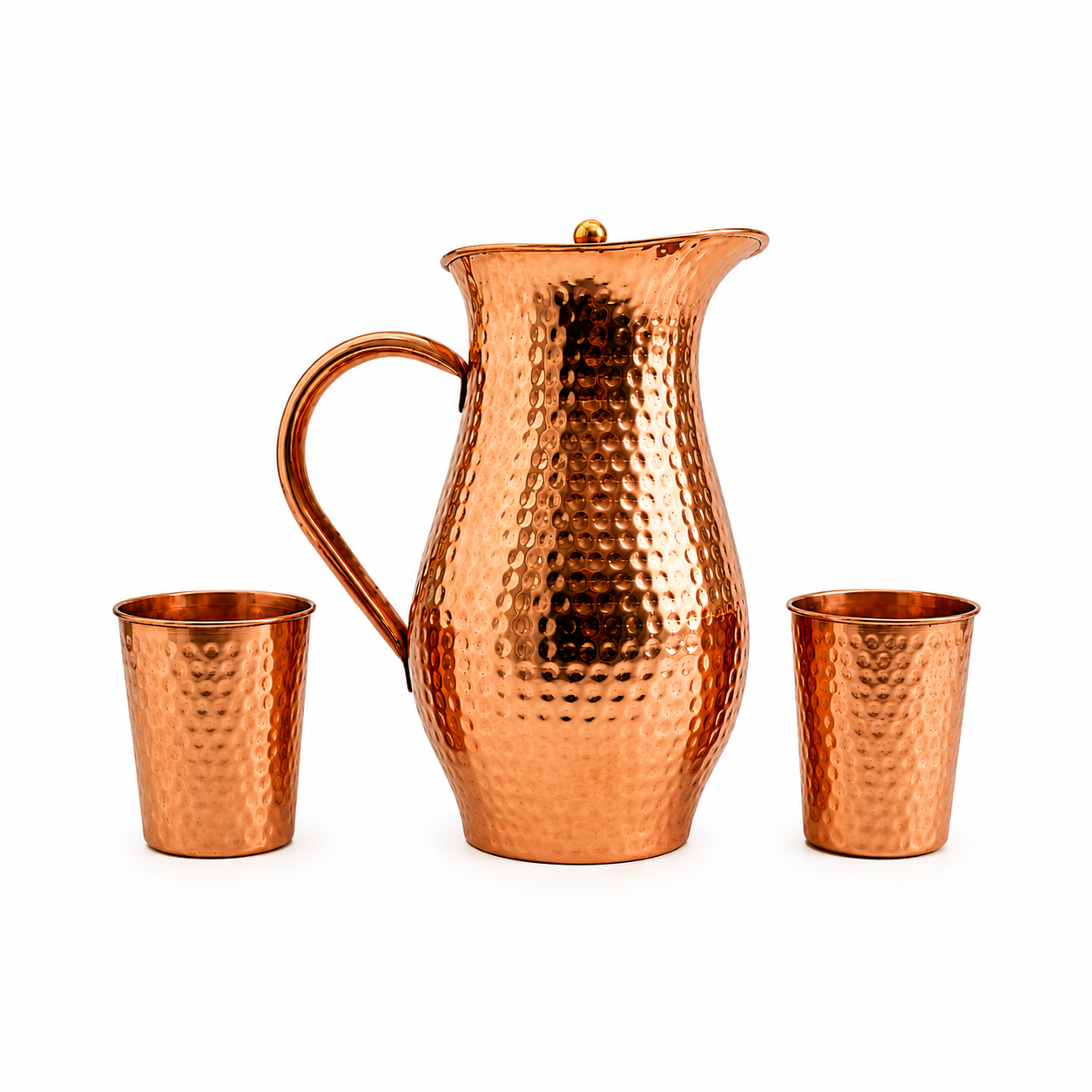 Alcott Avenue® 50 fl oz Hammered Copper Pitcher