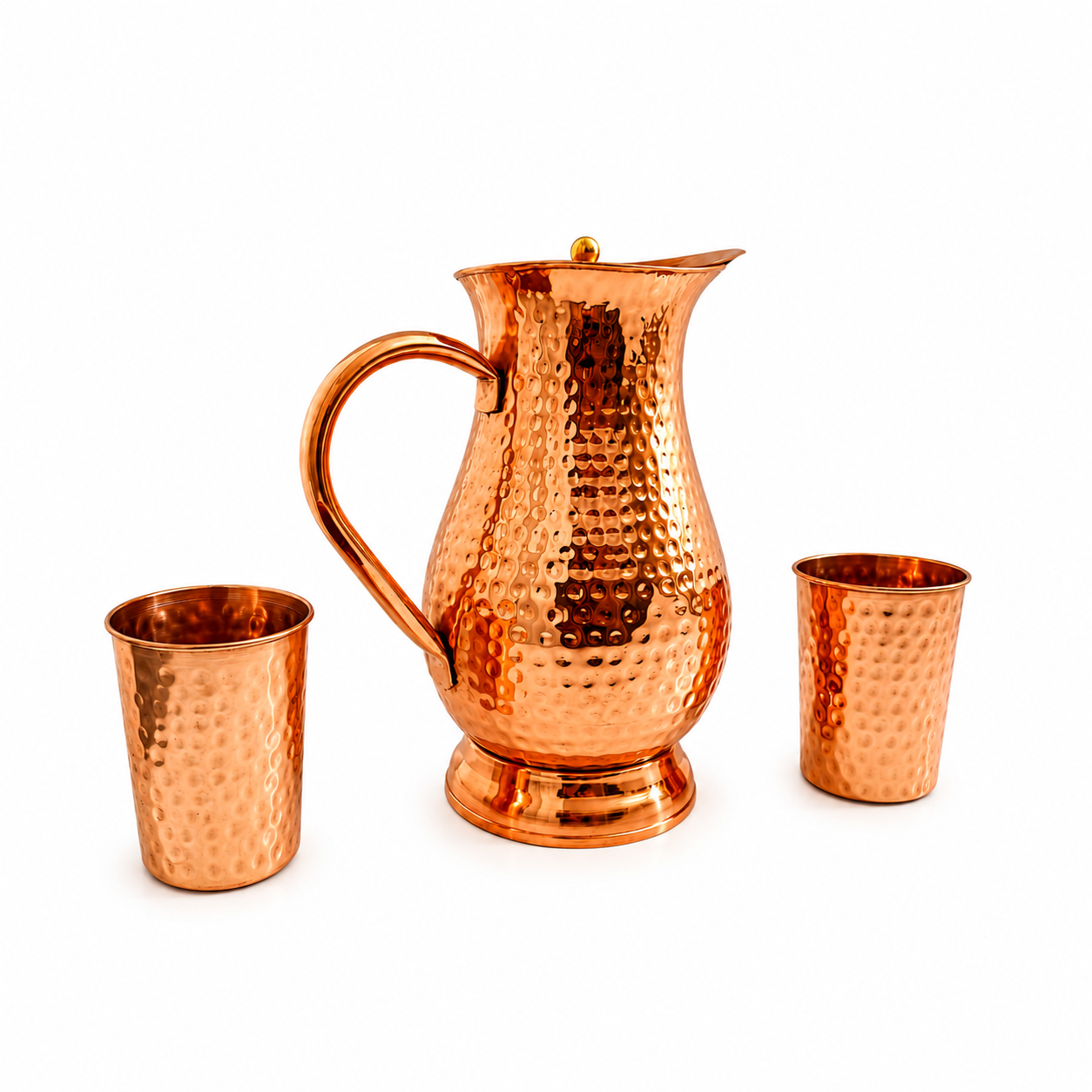 Alcott Avenue® 50 fl oz Hammered Copper Pitcher