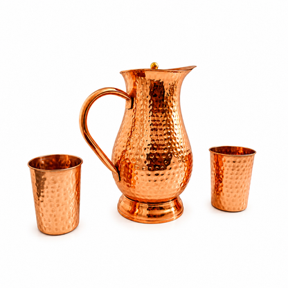 Alcott Avenue® 50 fl oz Hammered Copper Pitcher