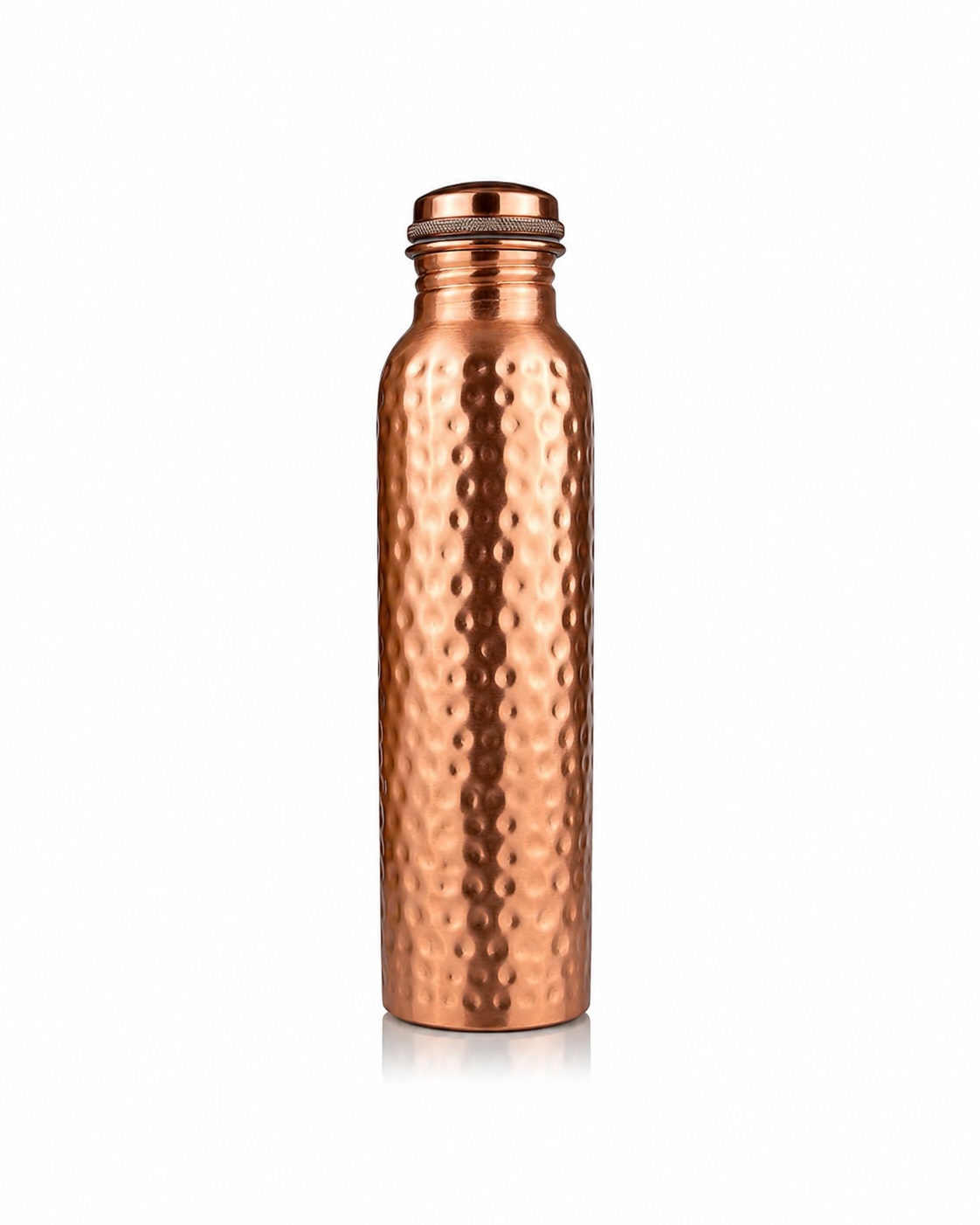 Alcott Avenue® 32 fl oz Hammered Pure Copper Water Bottle